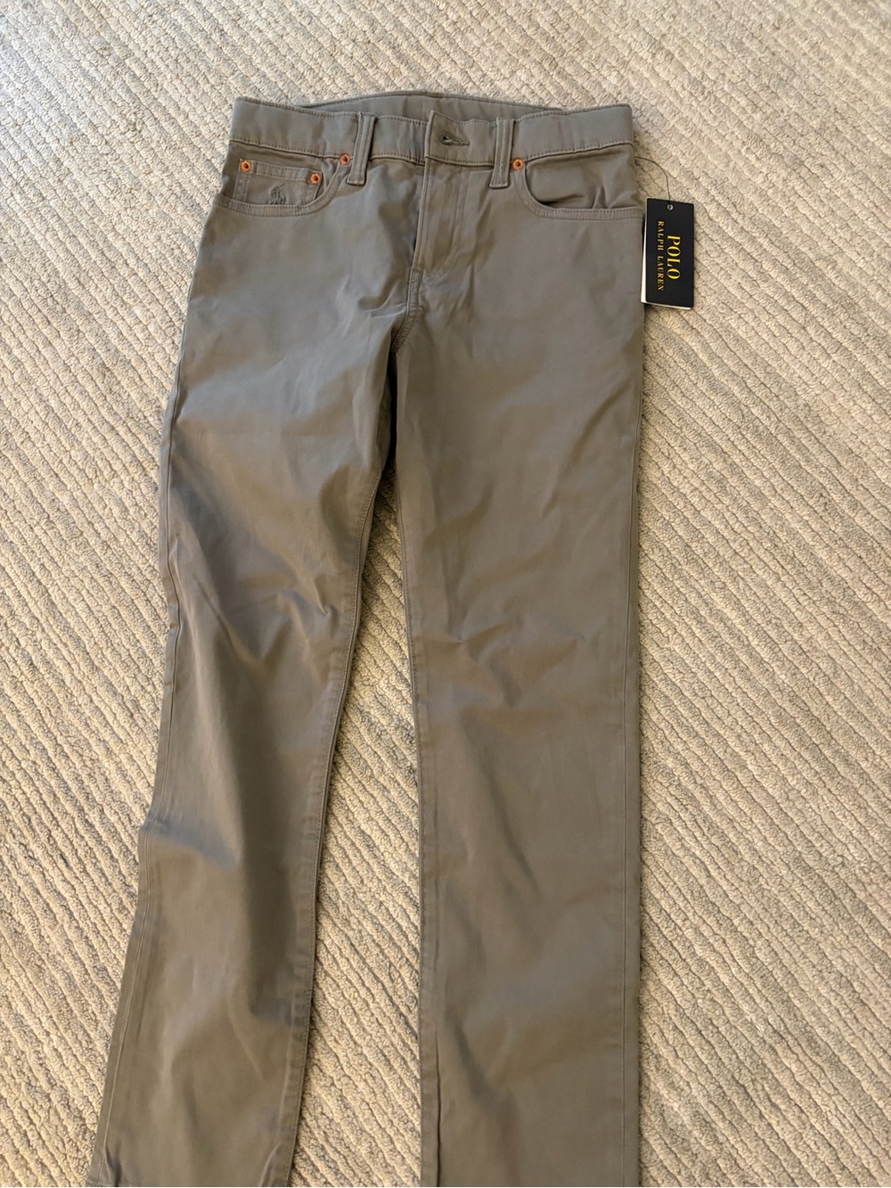 Polo by Ralph Lauren Boys GREY pants / soft jeans  NWT
